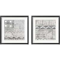 Framed African Neutral 2 Piece Framed Art Print Set
