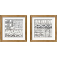 Framed African Neutral 2 Piece Framed Art Print Set