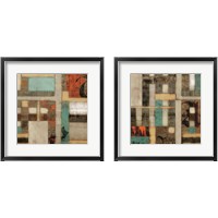Framed 'Lausa  2 Piece Framed Art Print Set' border=