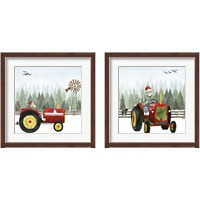 Framed Country Santa 2 Piece Framed Art Print Set