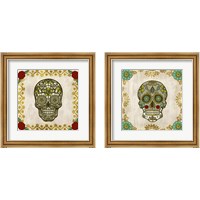Framed 'Day of the Dead 2 Piece Framed Art Print Set' border=