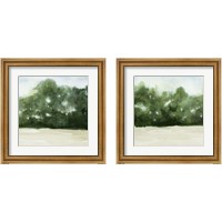 Framed 'Loose Landscape 2 Piece Framed Art Print Set' border=
