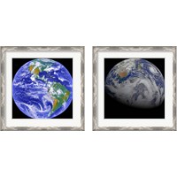 Framed 'Space Photography 2 Piece Framed Art Print Set' border=