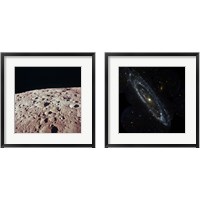 Framed Space Photography 2 Piece Framed Art Print Set