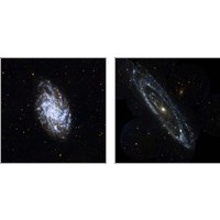 Framed Space Photography 2 Piece Art Print Set