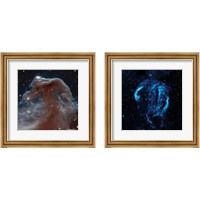 Framed 'Space Photography 2 Piece Framed Art Print Set' border=