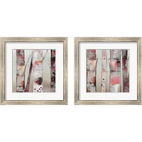 Framed Sunset Birch 2 Piece Framed Art Print Set