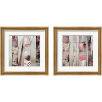 Framed Sunset Birch 2 Piece Framed Art Print Set