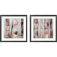 Framed Sunset Birch 2 Piece Framed Art Print Set