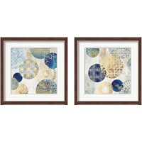 Framed Gold Rings 2 Piece Framed Art Print Set