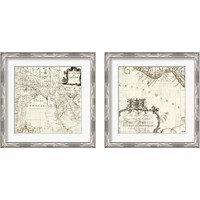 Framed 'Old World 2 Piece Framed Art Print Set' border=