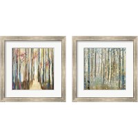 Framed 'Sophie's Forest 2 Piece Framed Art Print Set' border=