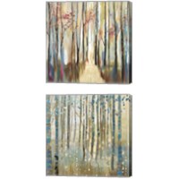 Framed 'Sophie's Forest 2 Piece Canvas Print Set' border=
