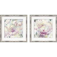 Framed 'Shabby Peony 2 Piece Framed Art Print Set' border=