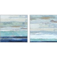 Framed Sea Shore 2 Piece Art Print Set