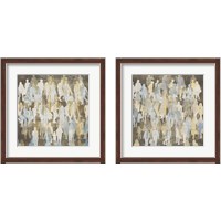 Framed 'Silhouettes  2 Piece Framed Art Print Set' border=