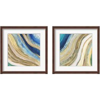 Framed 'Agate 2 Piece Framed Art Print Set' border=