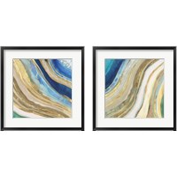 Framed Agate 2 Piece Framed Art Print Set