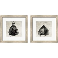 Framed Black Dress 2 Piece Framed Art Print Set