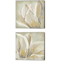Framed 'Fresh Bloom 2 Piece Canvas Print Set' border=