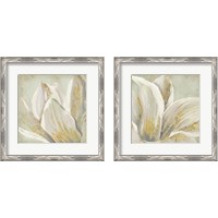 Framed 'Fresh Bloom 2 Piece Framed Art Print Set' border=