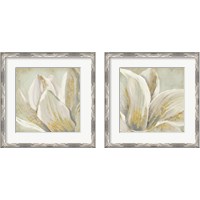 Framed 'Fresh Bloom 2 Piece Framed Art Print Set' border=