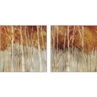 Framed 'Belgium Forest 2 Piece Art Print Set' border=