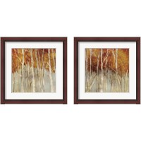 Framed 'Belgium Forest 2 Piece Framed Art Print Set' border=