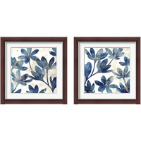 Framed 'Veranda Blue 2 Piece Framed Art Print Set' border=