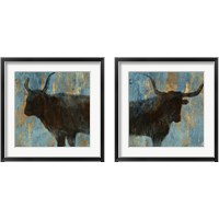 Framed Bison 2 Piece Framed Art Print Set