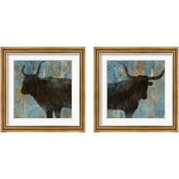 Framed Bison 2 Piece Framed Art Print Set