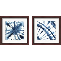 Framed Indigo Dye 2 Piece Framed Art Print Set