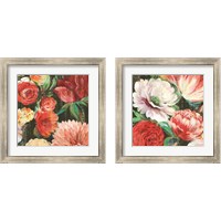 Framed Lavish Blooms 2 Piece Framed Art Print Set