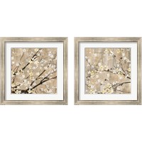 Framed Pearls in Bloom 2 Piece Framed Art Print Set