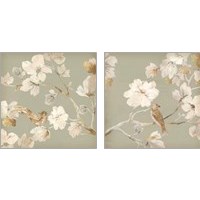 Framed Paradise Magnolia 2 Piece Art Print Set