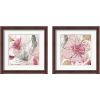Framed Pretty in Pink 2 Piece Framed Art Print Set