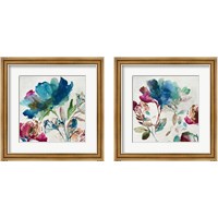 Framed 'Blossoming 2 Piece Framed Art Print Set' border=