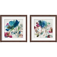 Framed 'Blossoming 2 Piece Framed Art Print Set' border=