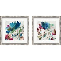 Framed 'Blossoming 2 Piece Framed Art Print Set' border=