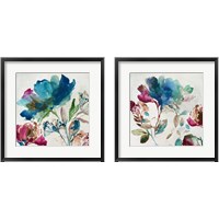 Framed 'Blossoming 2 Piece Framed Art Print Set' border=