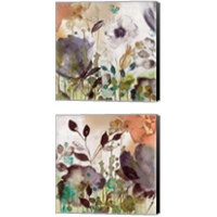 Framed 'Autumn Song 2 Piece Canvas Print Set' border=