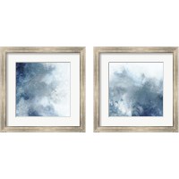 Framed Watercolor Stain 2 Piece Framed Art Print Set