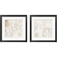 Framed 'Sea Patterns 2 Piece Framed Art Print Set' border=