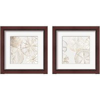 Framed 'Sea Patterns 2 Piece Framed Art Print Set' border=