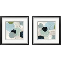 Framed Soft Circle 2 Piece Framed Art Print Set