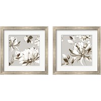 Framed 'Botanical Gray 2 Piece Framed Art Print Set' border=