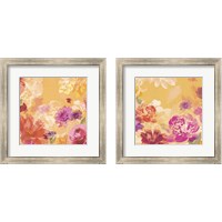 Framed Vintage Floral 2 Piece Framed Art Print Set
