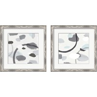 Framed 'Grey 2 Piece Framed Art Print Set' border=
