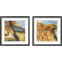 Framed Musical Instrument 2 Piece Framed Art Print Set