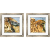 Framed Musical Instrument 2 Piece Framed Art Print Set